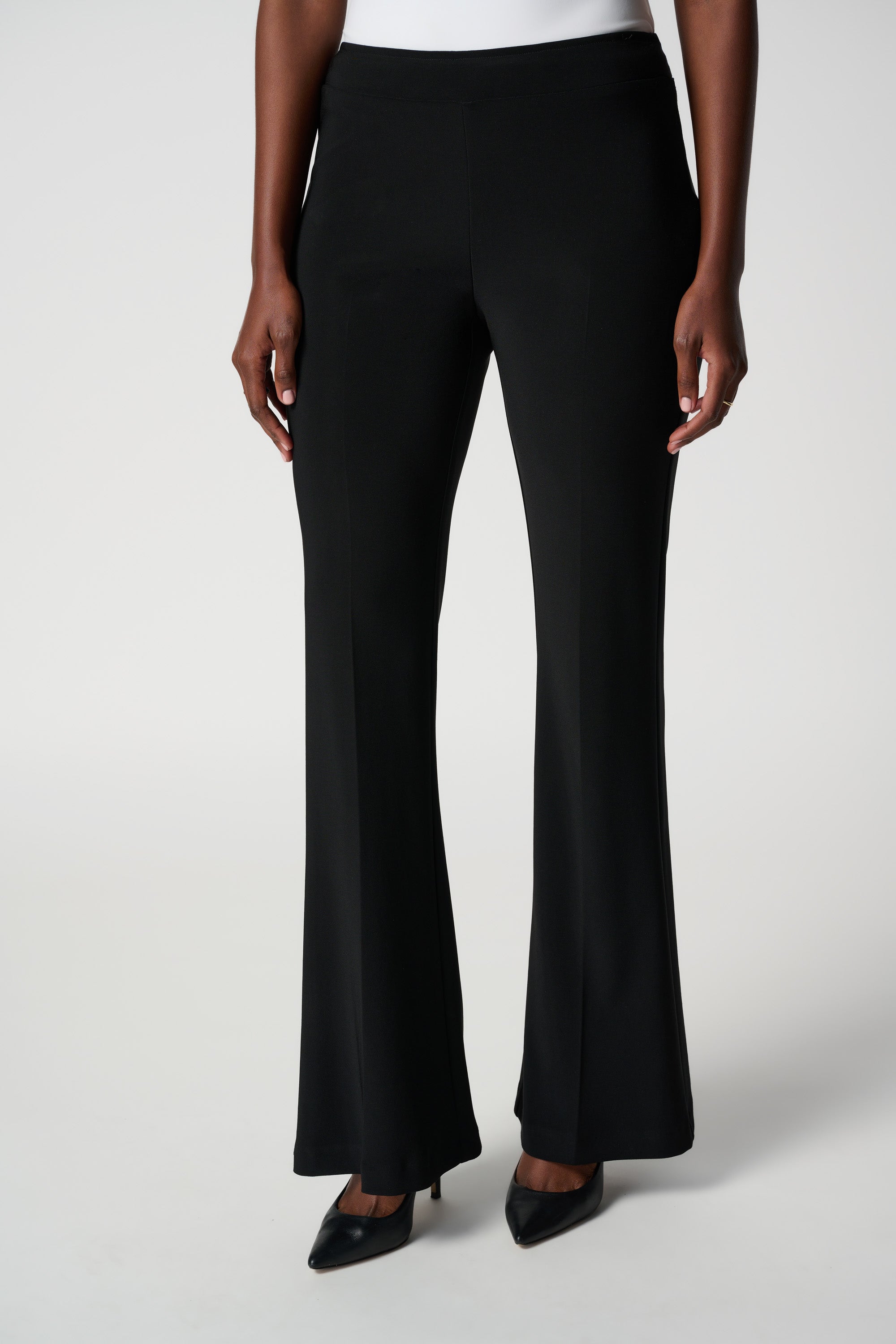 Joseph Ribkoff (163099NOS) Women's Classic Pull-On Flared Pants - The Essentials in Black