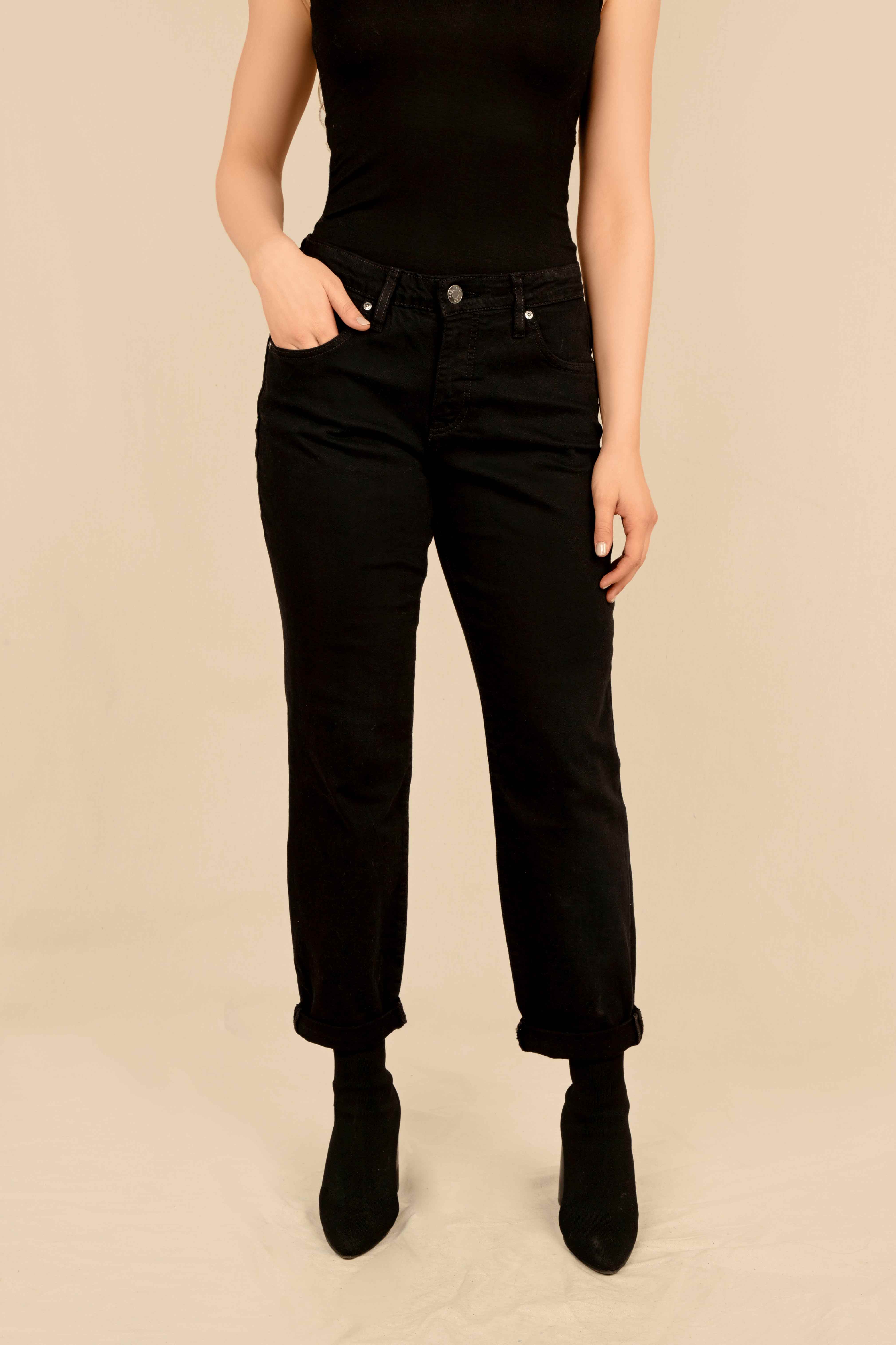 JAG - 5 Pocket Cuffed Denim Jeans - Women's Clothing & Accessories 