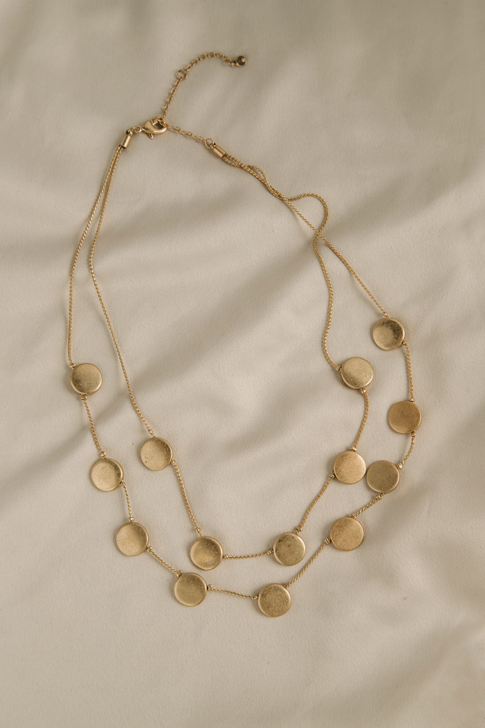 Double Strand Dot Necklace