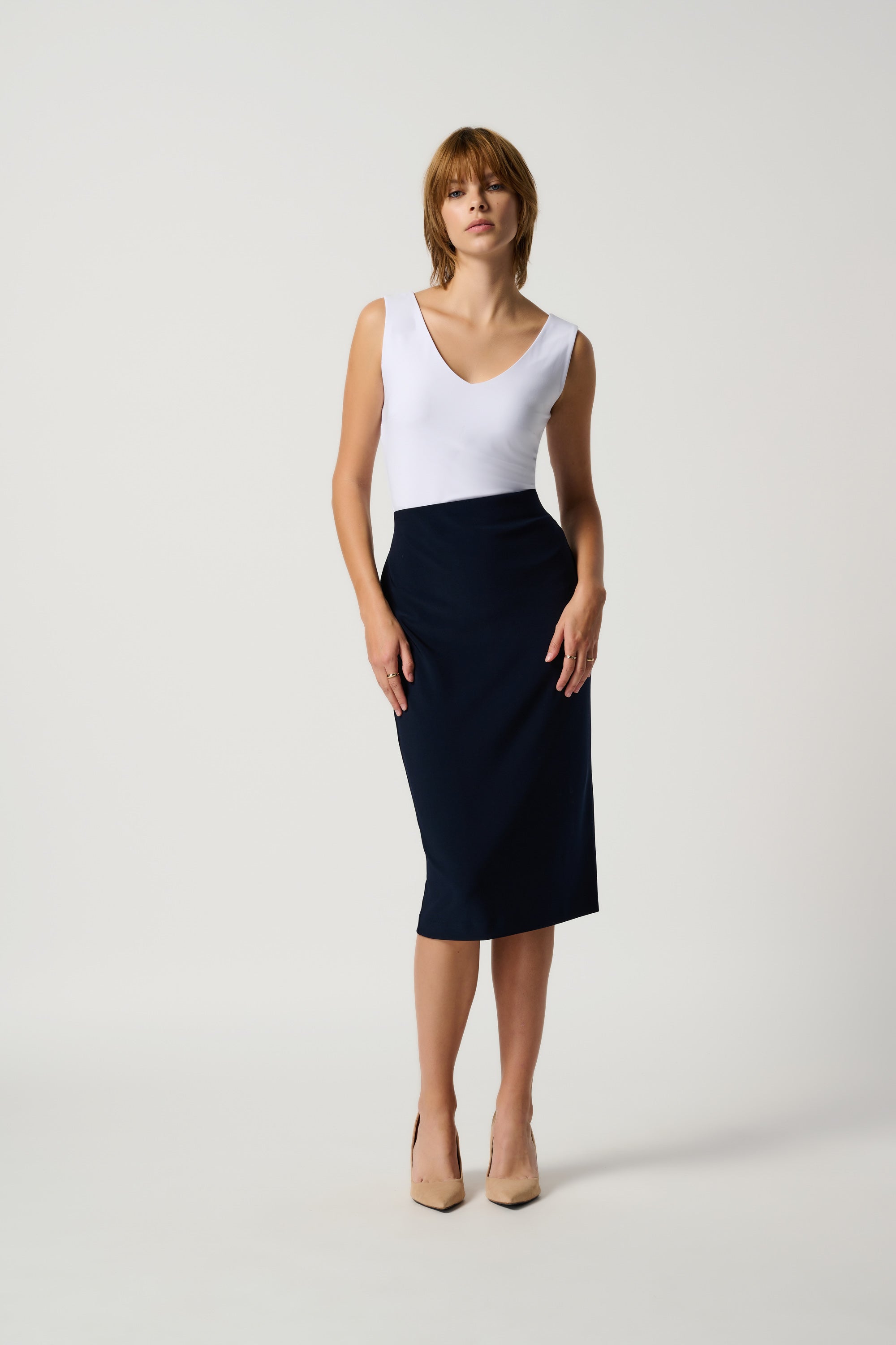 Classic Long Pencil Skirt - The Essentials