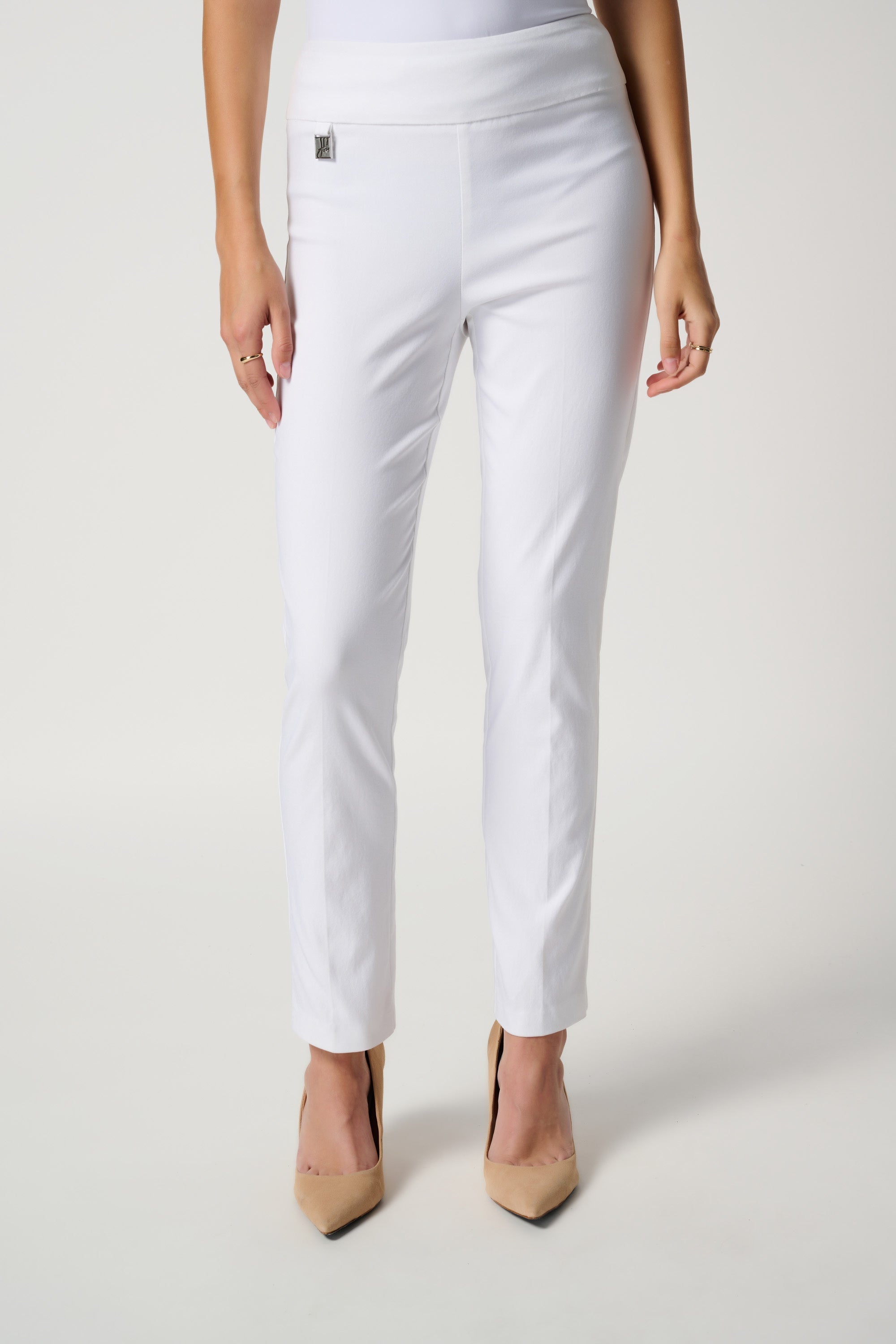 Joseph Ribkoff (201483NOS) Women's Classic Pull On Slim Pants in White