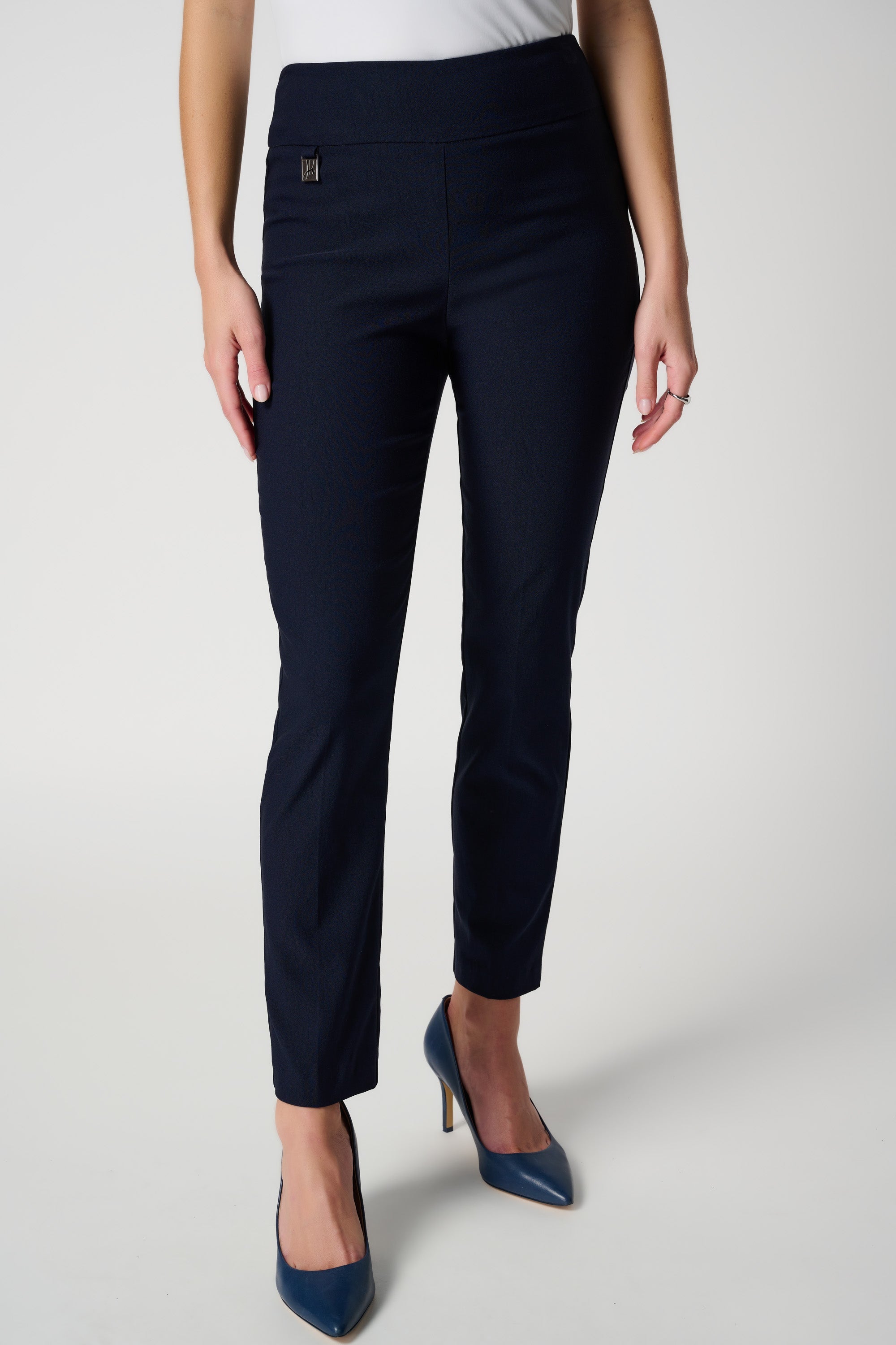 Joseph Ribkoff (201483NOS) Women's Classic Pull On Slim Pants in Midnight Blue