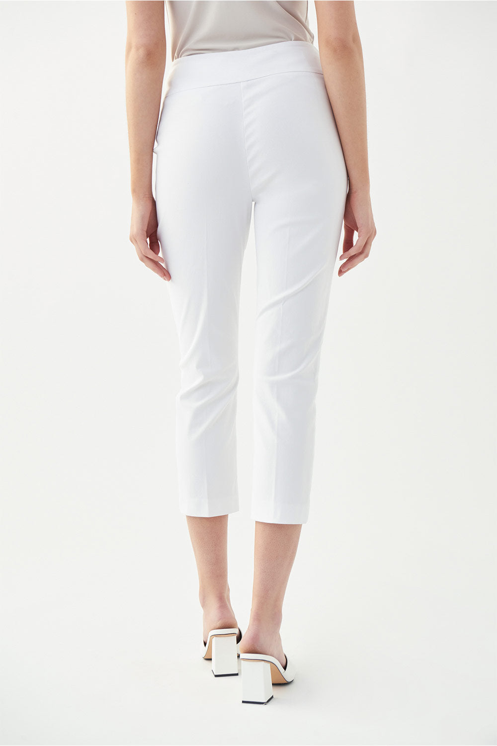 Cropped Pull On Pants