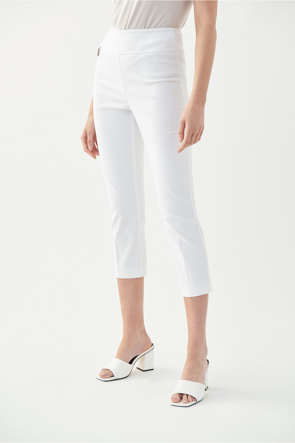 Cropped Pull On Pants