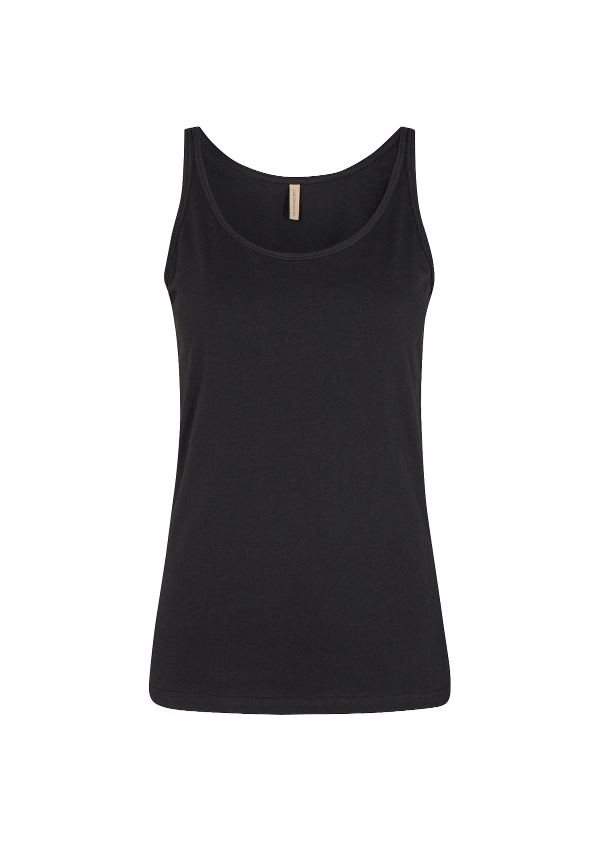 Soya Concept (24743) Women's Scoop Neck Tank Top in Black