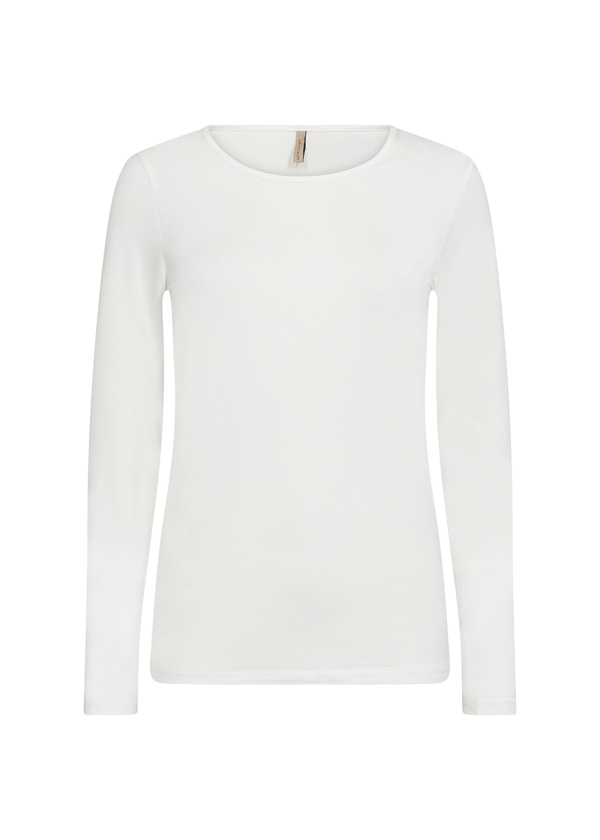 Soya Concept (26002) - Women's Marcia Long Sleeve Round Neck  Top in Off White