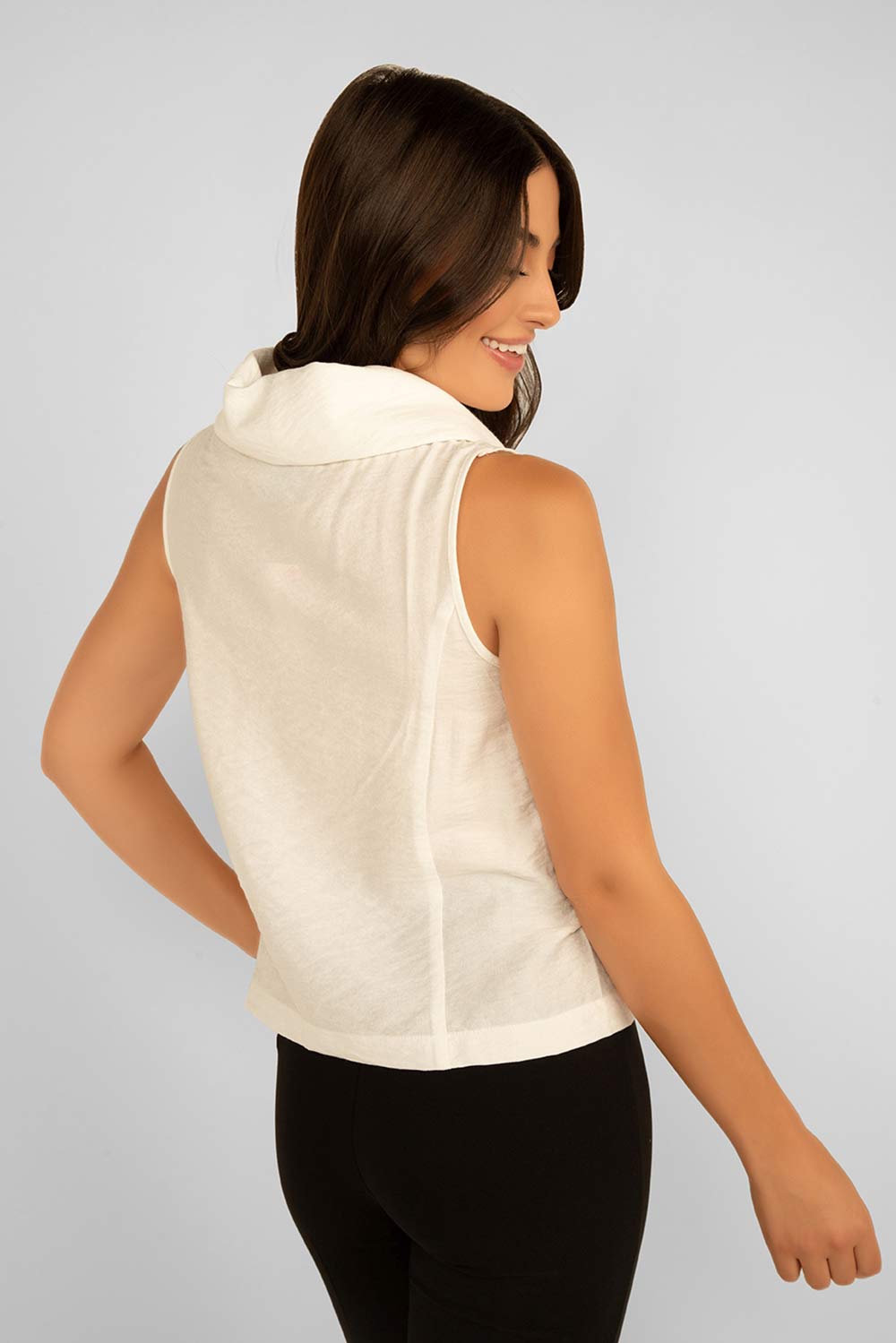 Cowl Neck Tank Top