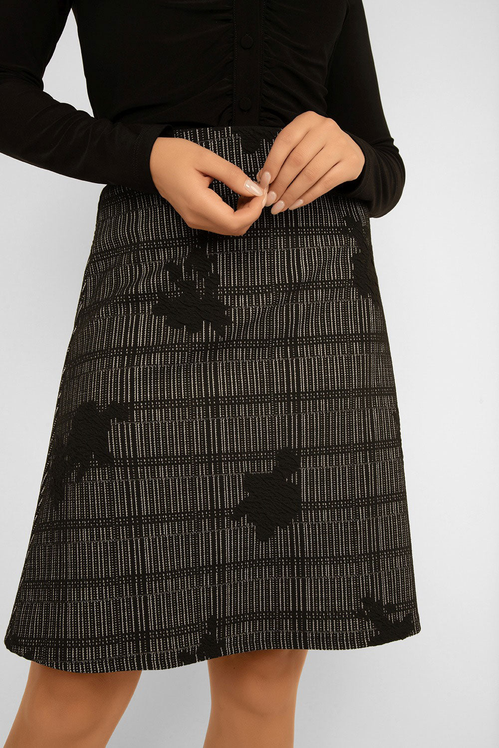 Knit Jacquard Skirt