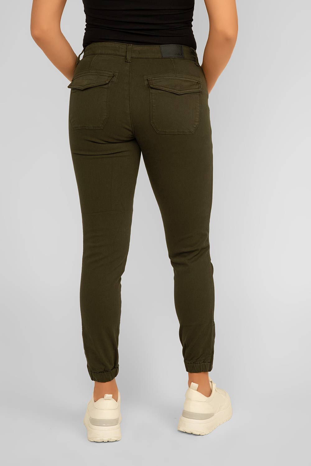 MAVI JEANS - Mavi Ivy Slim Cargo Pants - Black Twill - Women's Clothing & Accessories 