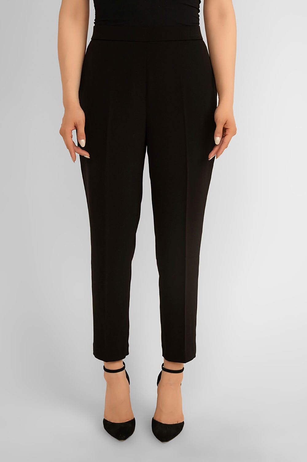 Pull-on Slim Cropped Pants