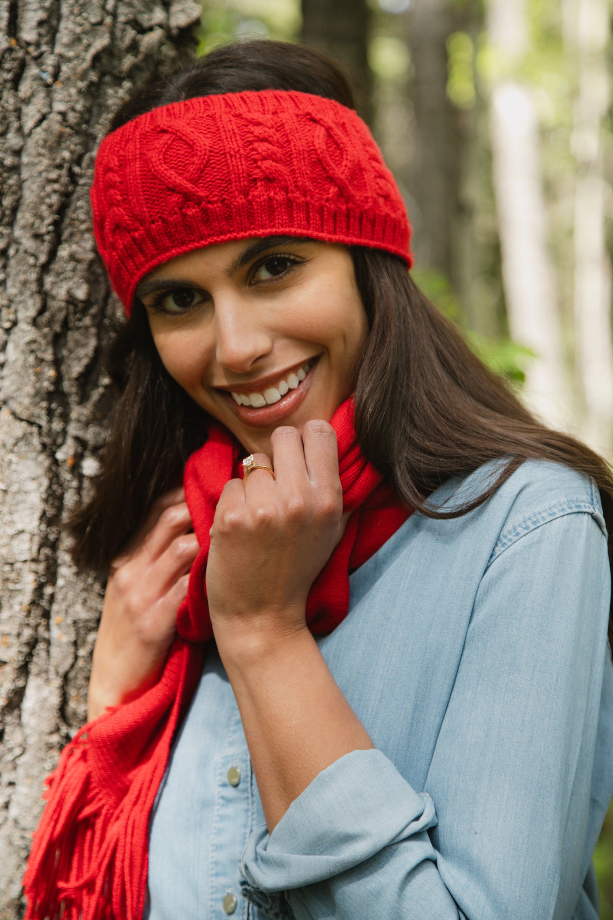 Mixed Cable Headband