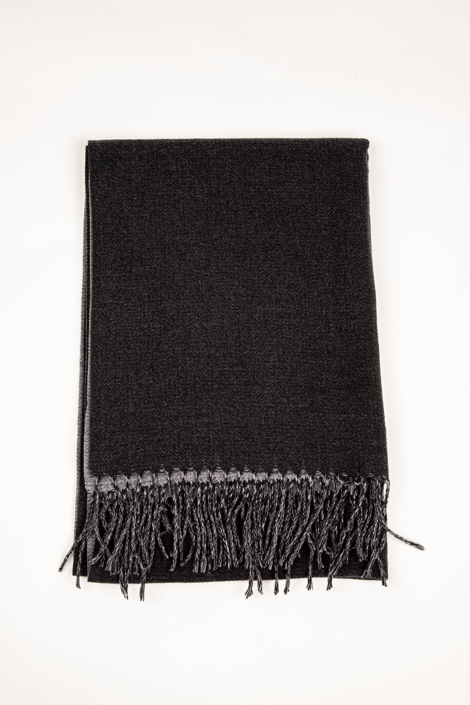 Catherine Lillywhite's (GC2804) Reversible Two Tone Scarf in Black