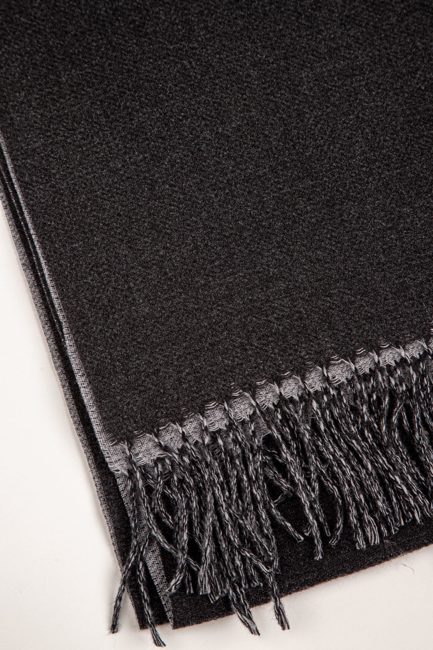 Catherine Lillywhite's (GC2804) Reversible Two Tone Scarf in Black