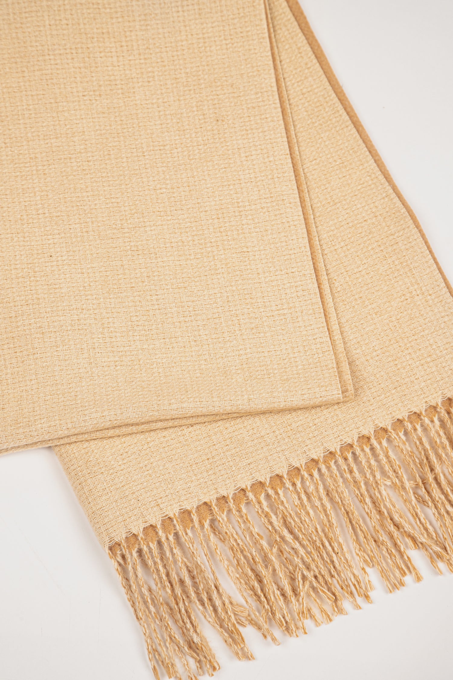 Catherine Lillywhite's (GC2804) Reversible Two Tone Scarf in Camel Brown