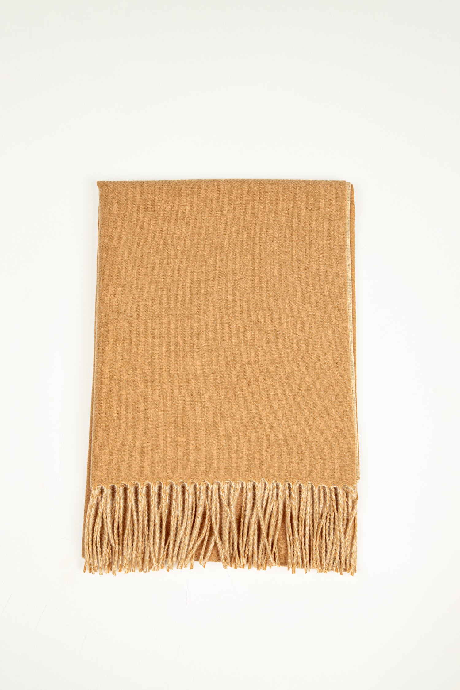 Catherine Lillywhite's (GC2804) Reversible Two Tone Scarf in Camel Brown