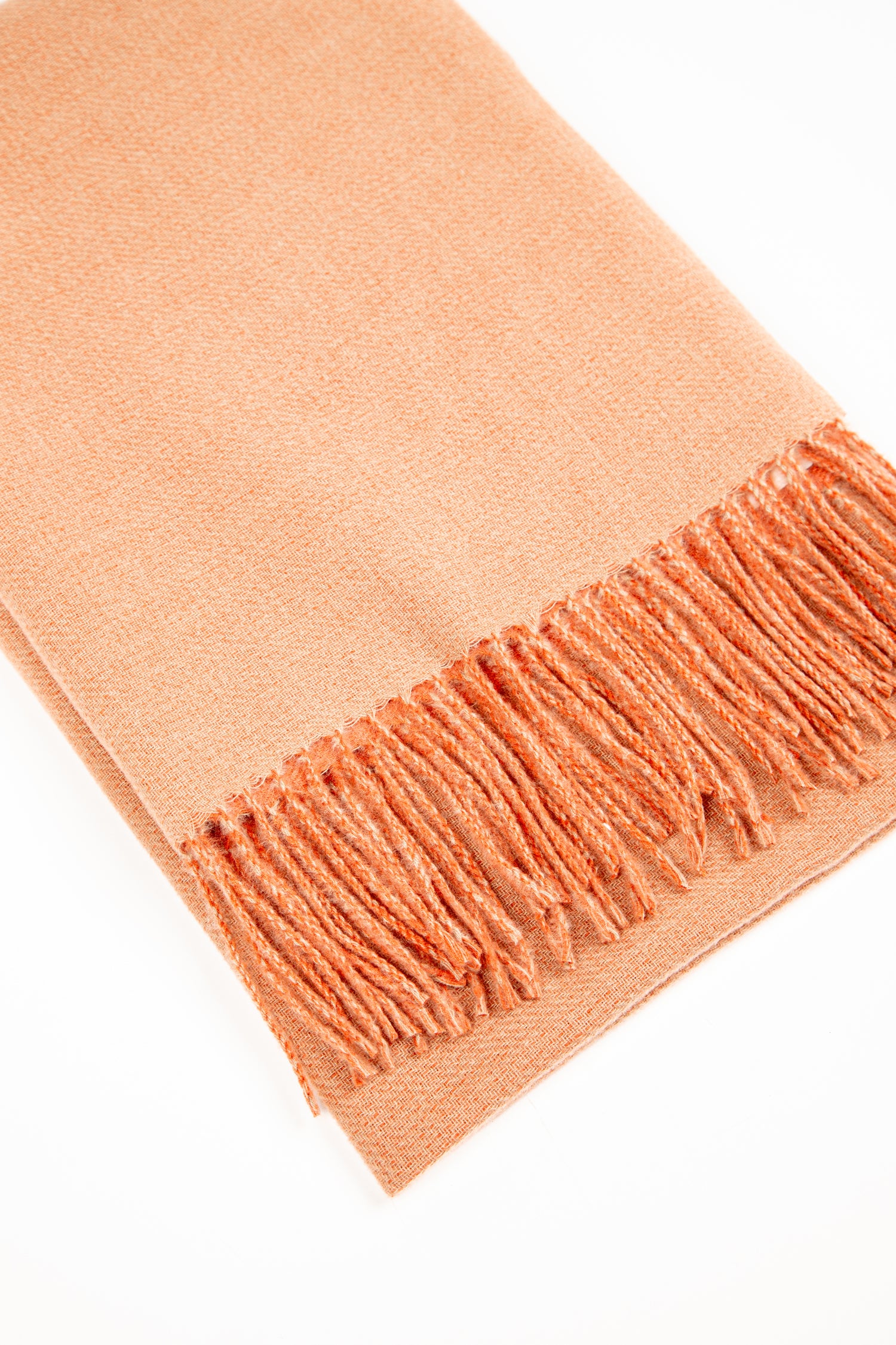 Catherine Lillywhite's (GC2804) Reversible Two Tone Scarf in Rust Red