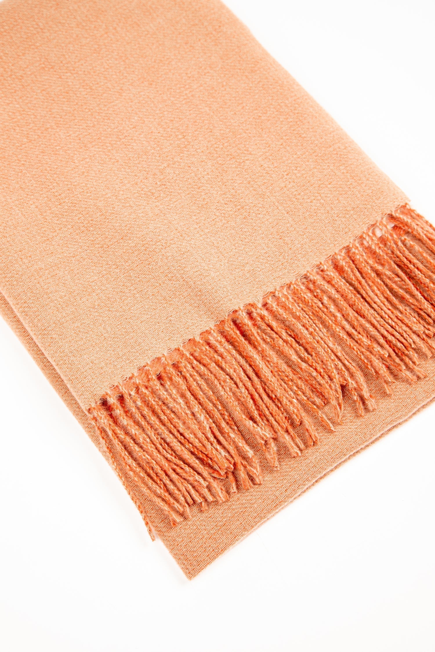 Catherine Lillywhite's (GC2804) Reversible Two Tone Scarf in Rust Red