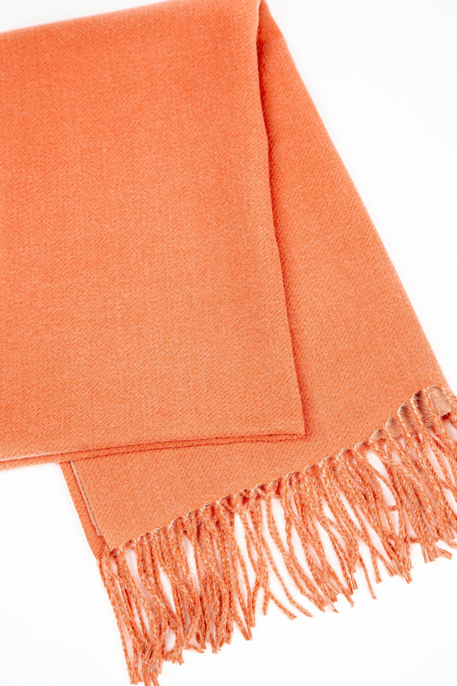 Catherine Lillywhite's (GC2804) Reversible Two Tone Scarf in Rust Red