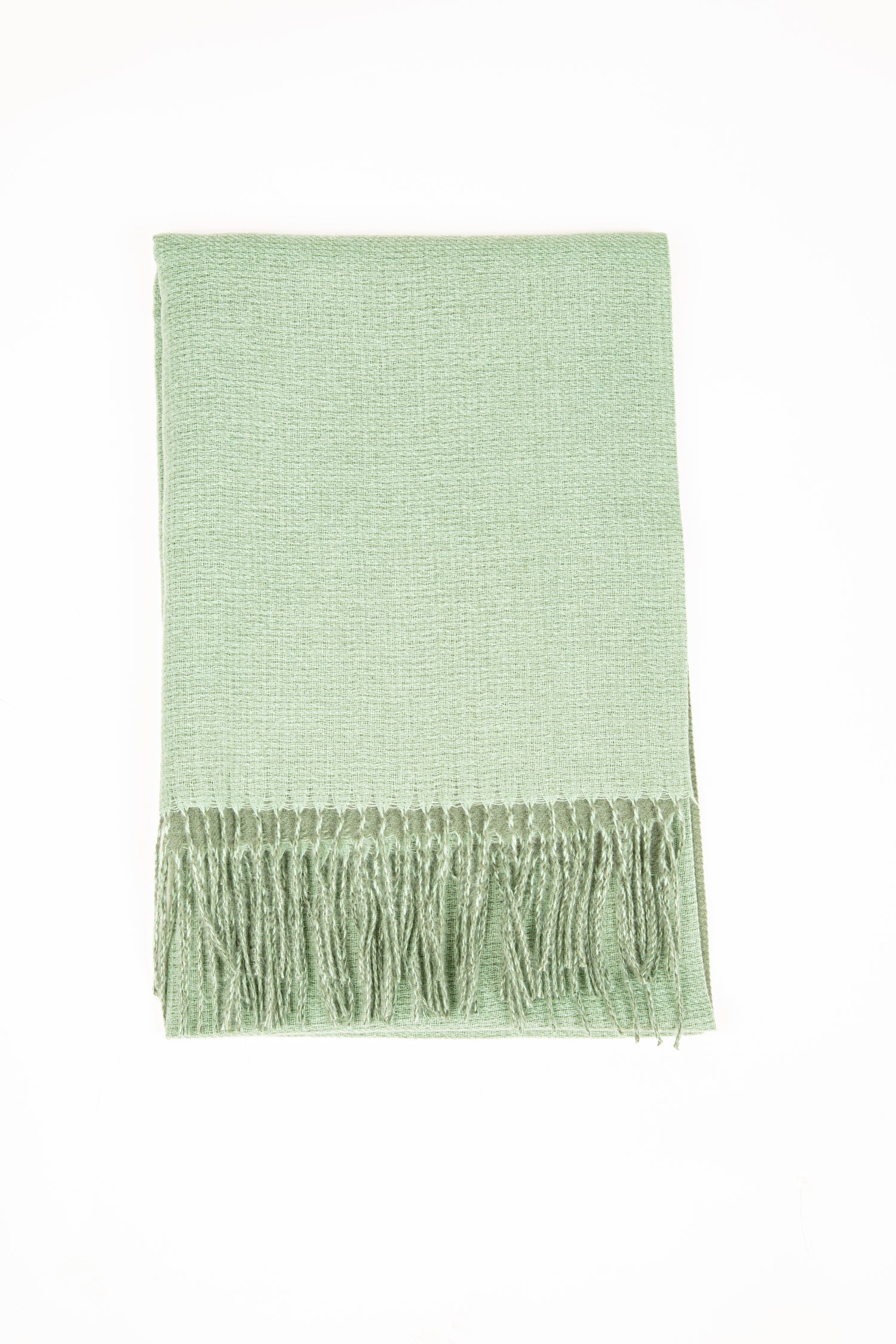 Catherine Lillywhite's (GC2804) Reversible Two Tone Scarf in Sage Green