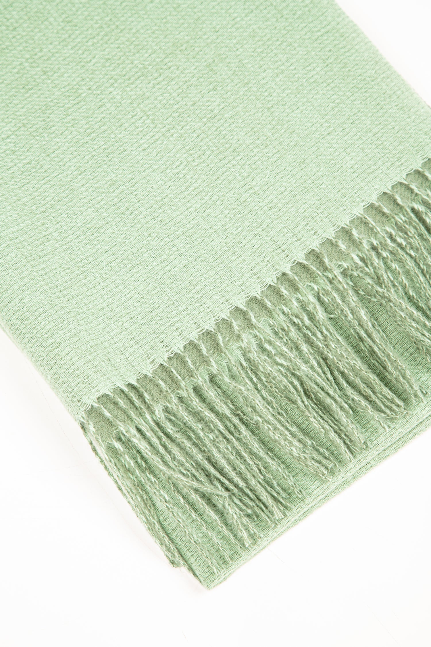 Catherine Lillywhite's (GC2804) Reversible Two Tone Scarf in Sage Green