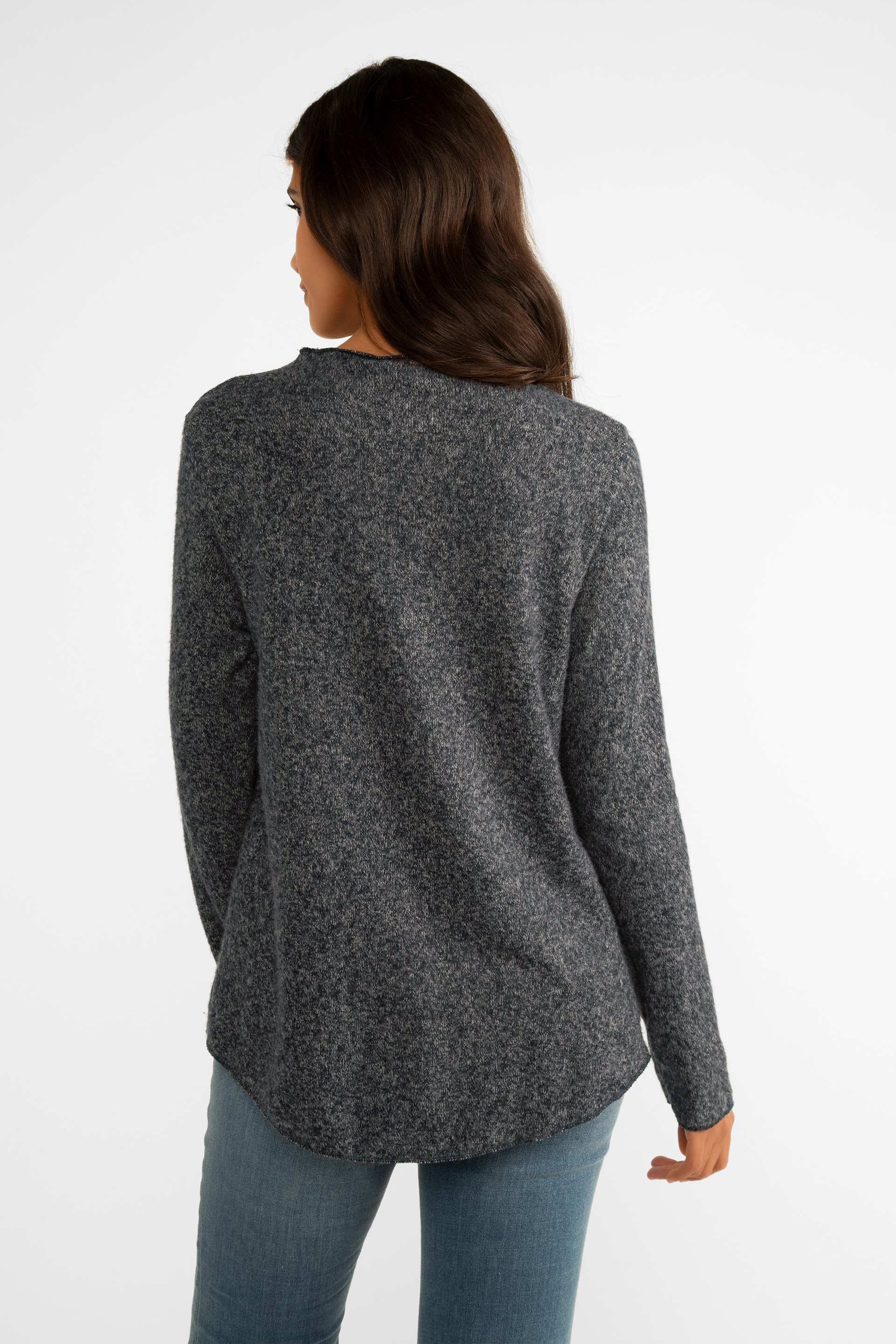 Marled Long Sleeve Sweater