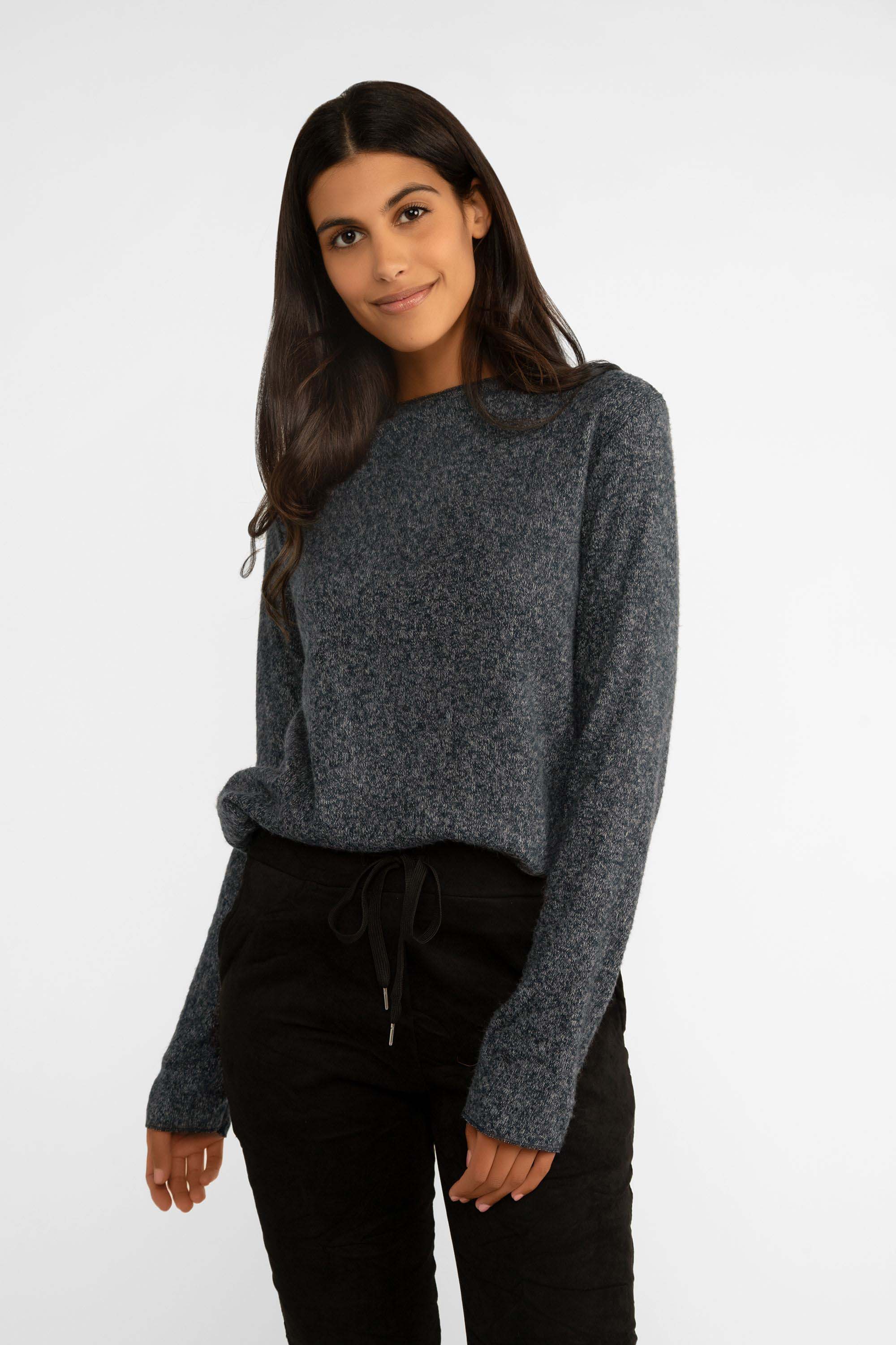 Marled Long Sleeve Sweater