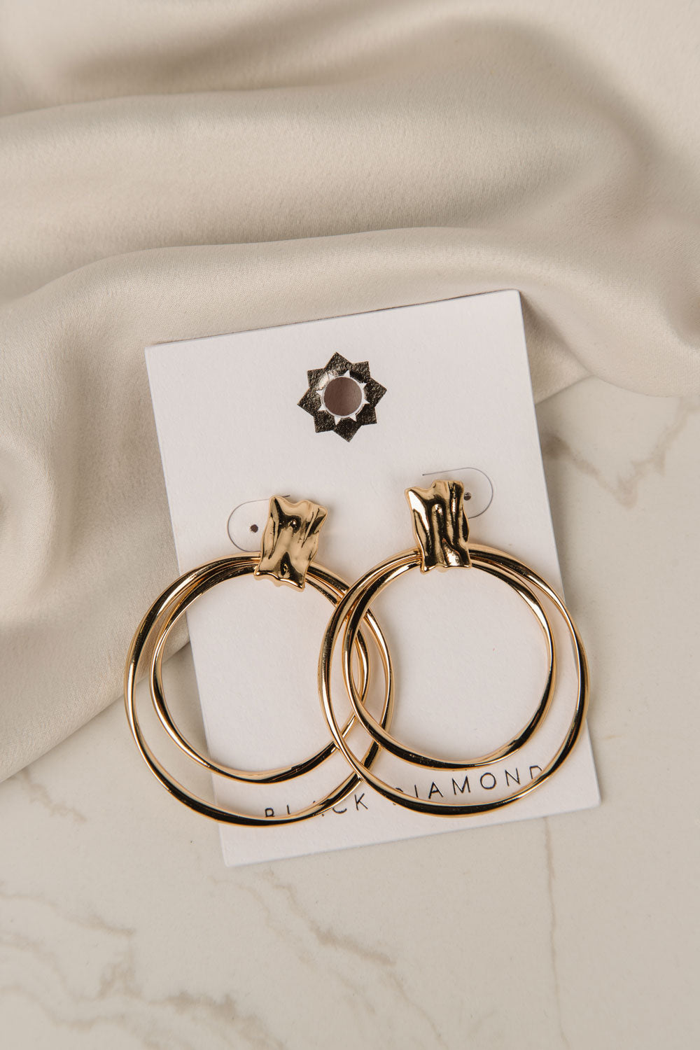 Double Circle Earrings