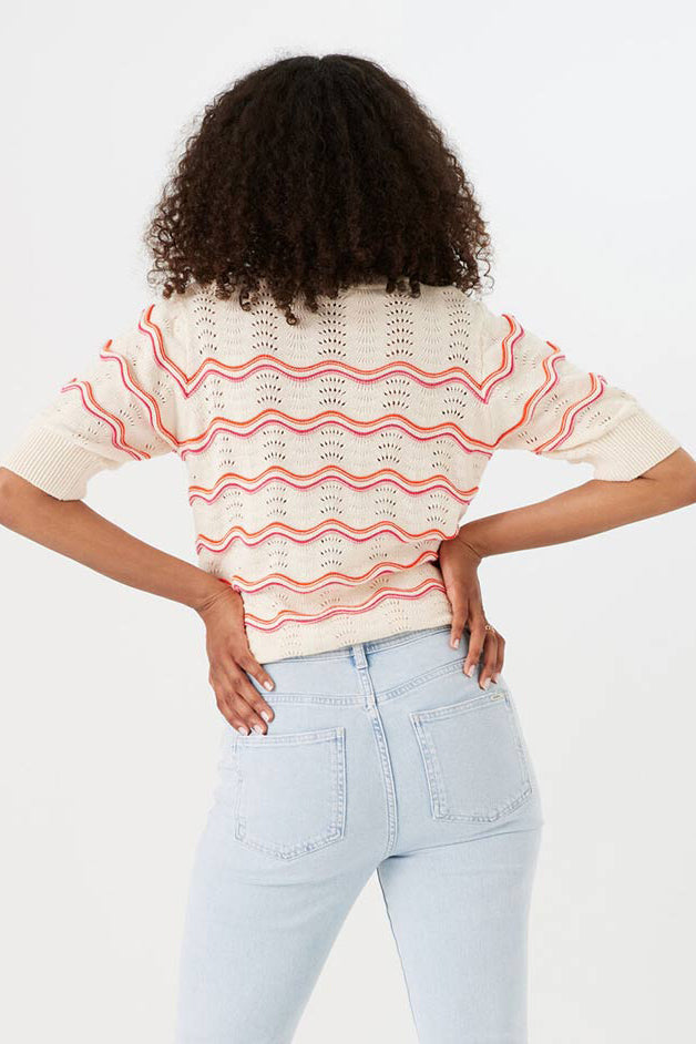 Cotton Stripe Sweater