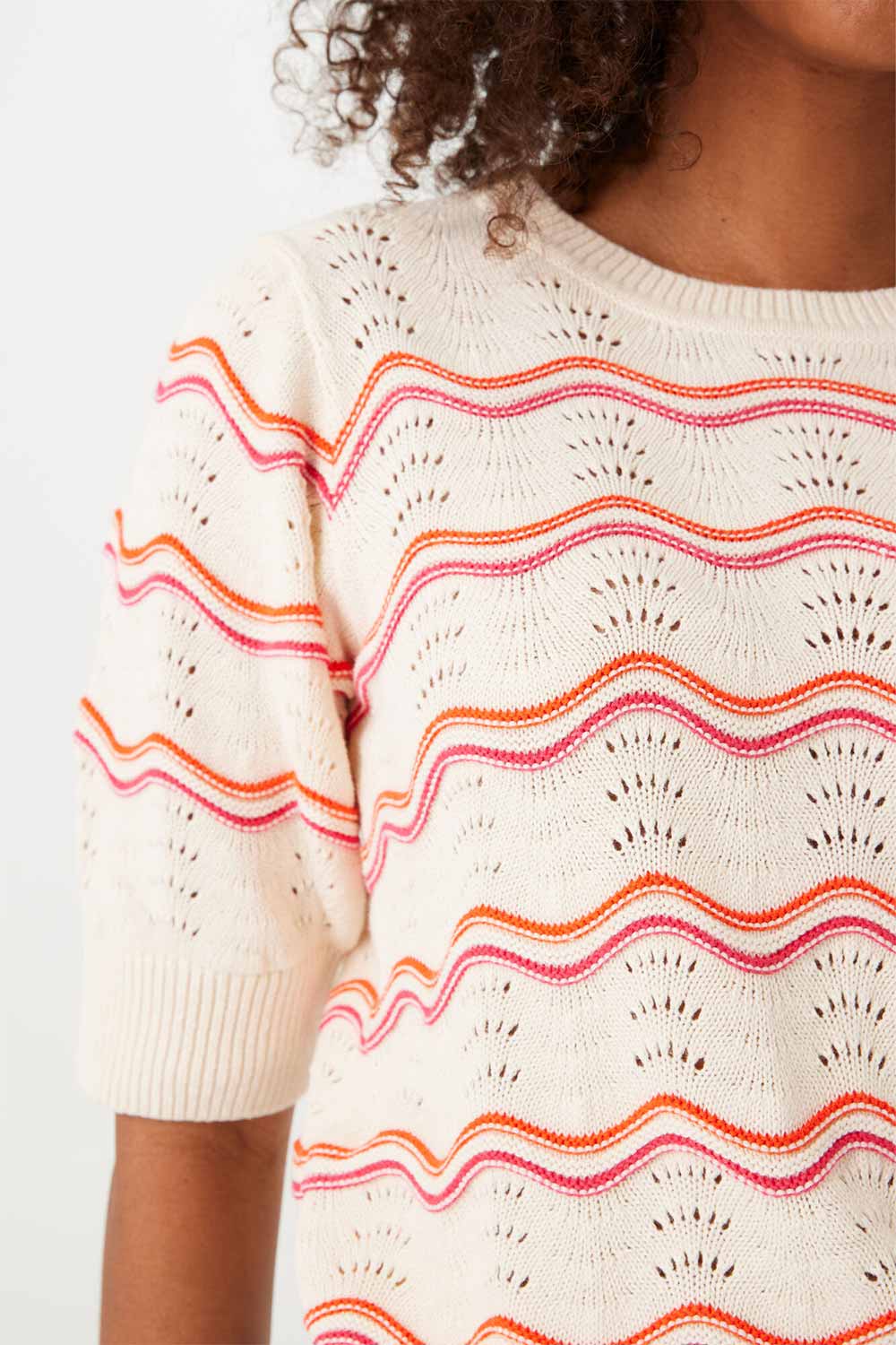 Cotton Stripe Sweater