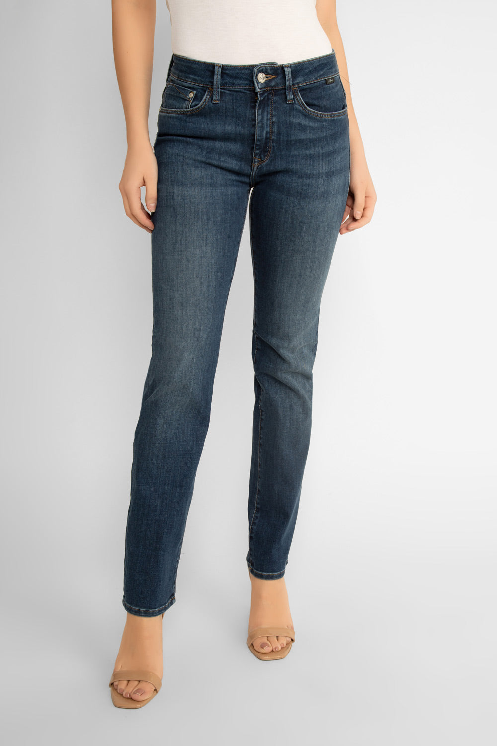 Mavi Kendra Supersoft Straight Cut Jeans