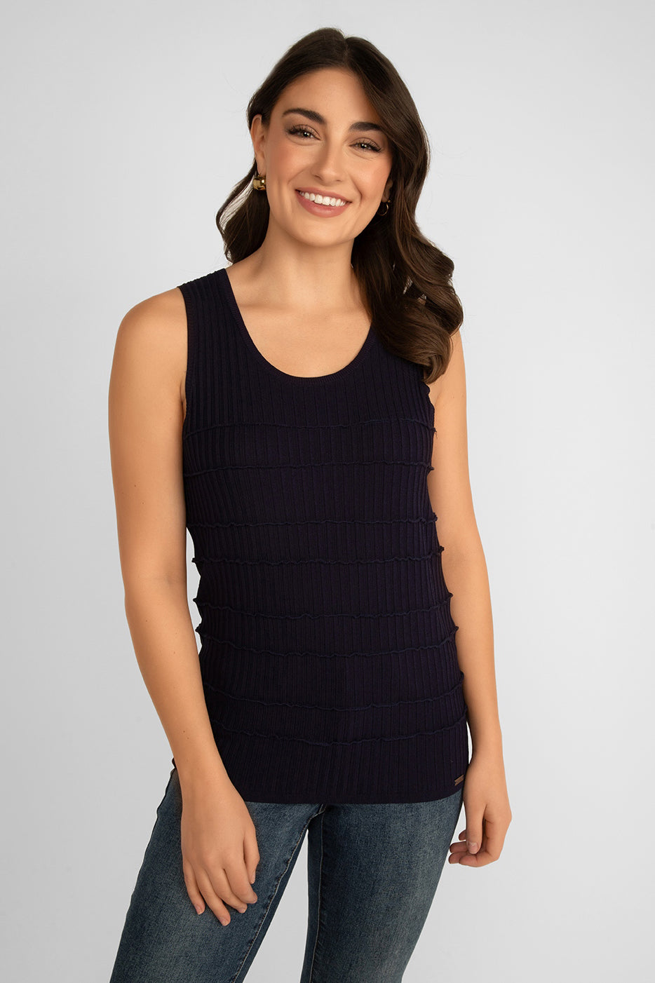 Sleeveless Sweater Knit Top