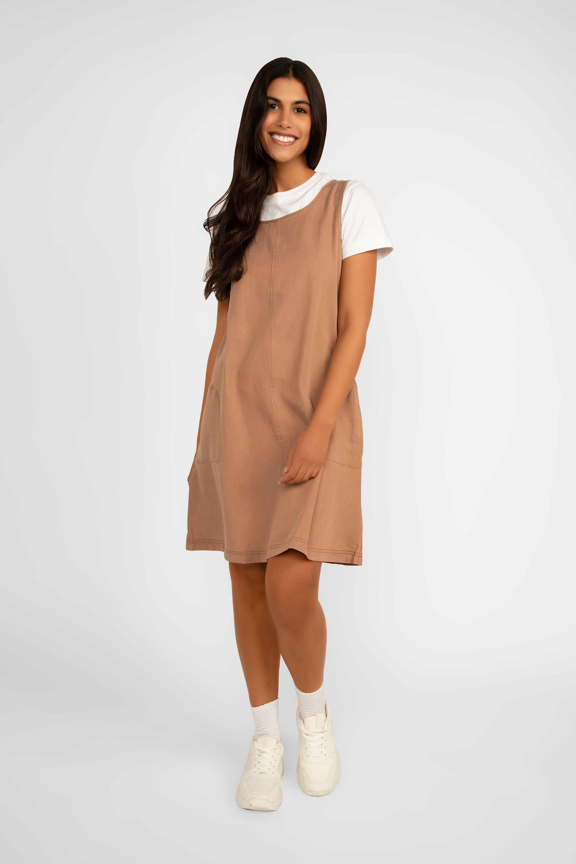 Sleeveless A-Line Dress