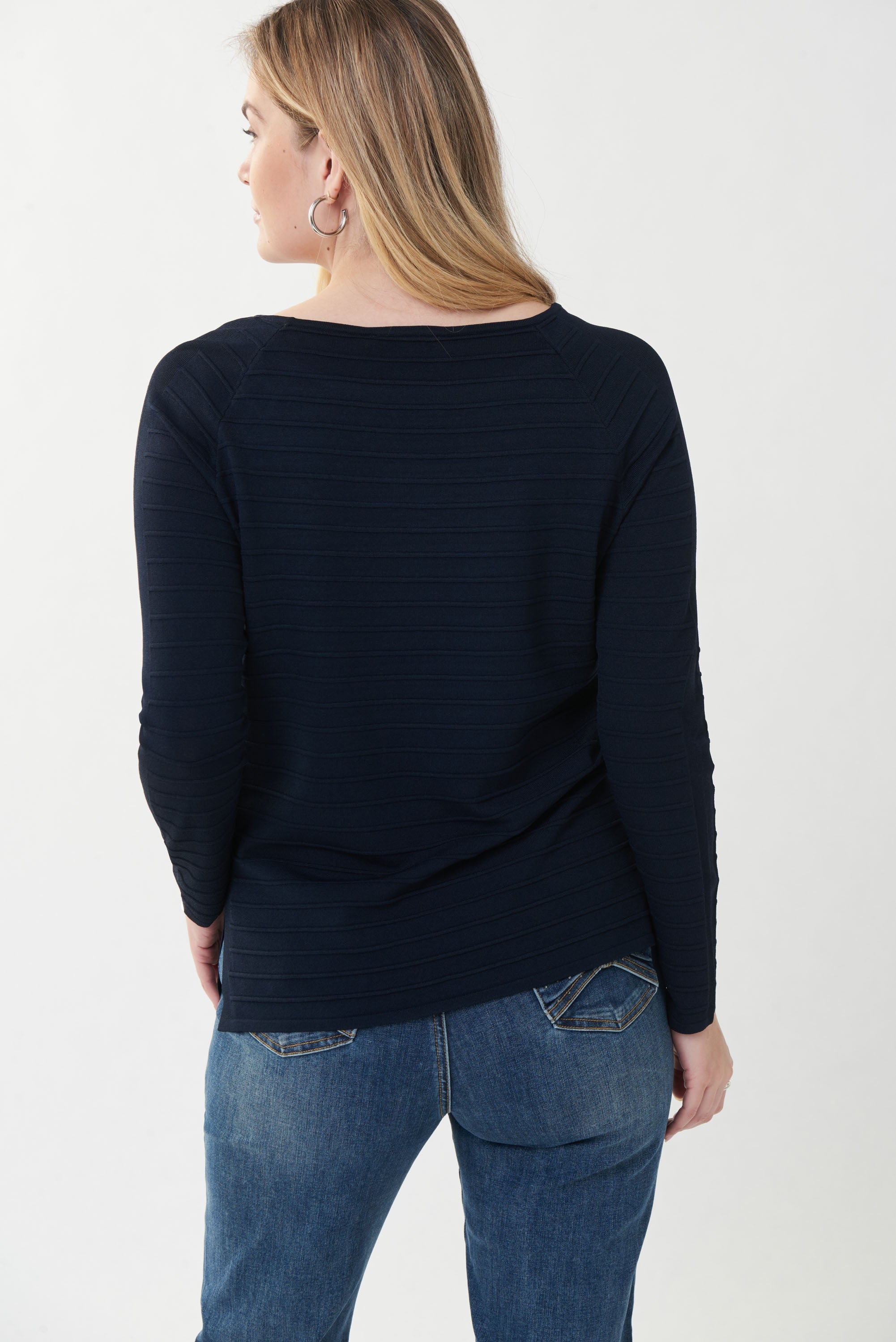 JOSEPH RIBKOFF - Cowl Neck Sweater With Large Cuff - Women's Clothing & Accessories 